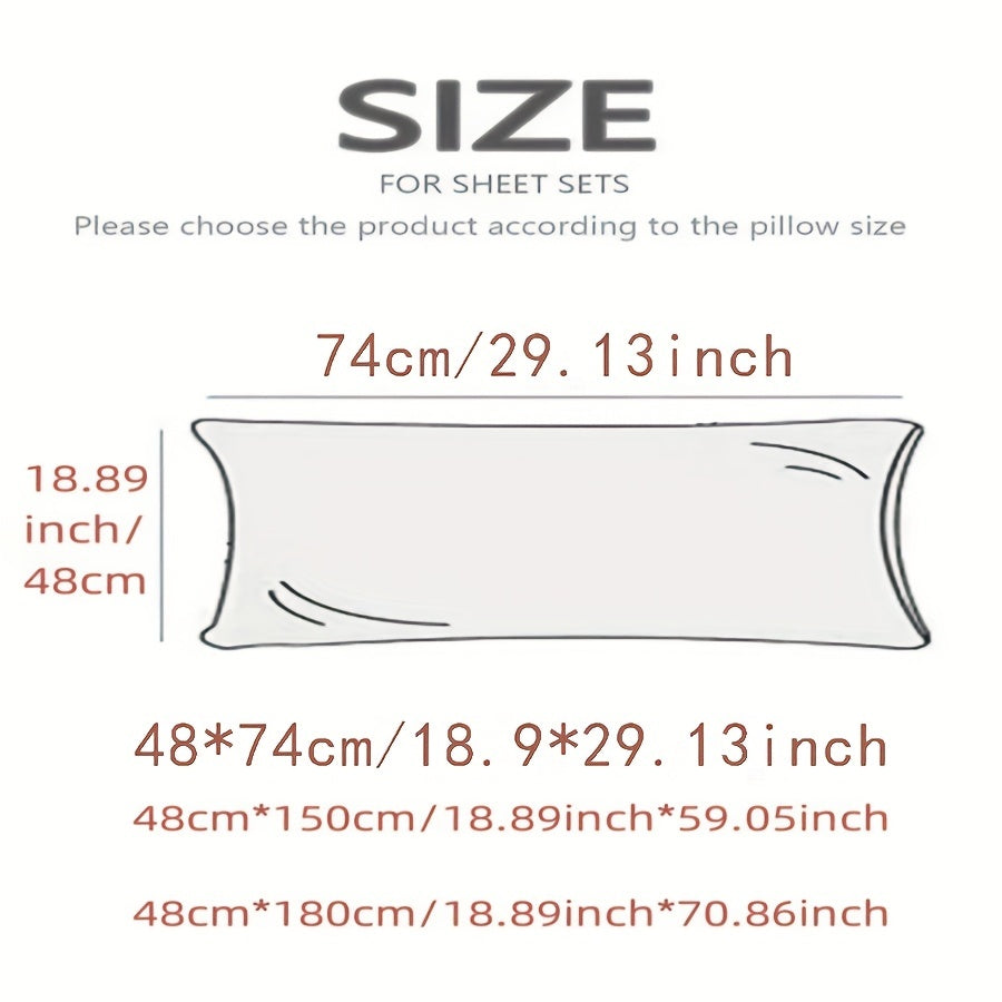 Extra Long Rabbit Hair Milk Velvet Pillowcase - Soft Zipper Closure Bed Pillow Cover, Machine Washable Modern Minimalist Decorative Suitable for Bedrooms, Ideal Gift (No Insert)