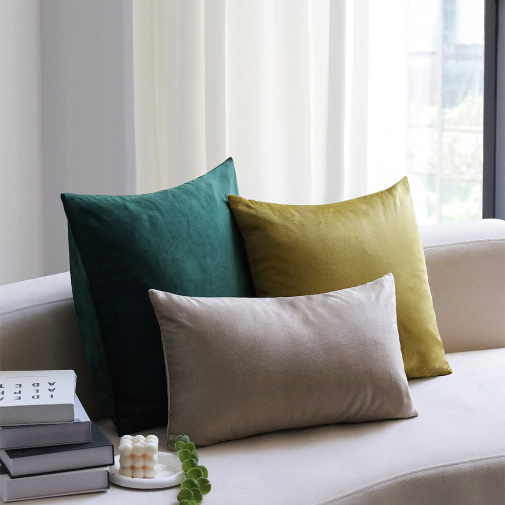 Set 3 Velvet Throw Pillows INSERTS INCLUDED 3 sizes 1 of 18\