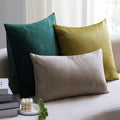 Set 3 Velvet Throw Pillows INSERTS INCLUDED 3 sizes 1 of 18\
