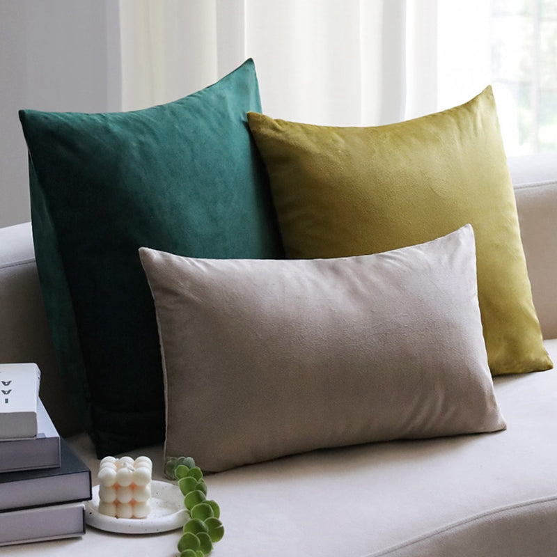 Set 3 Velvet Throw Pillows INSERTS INCLUDED 3 sizes 1 of 18\