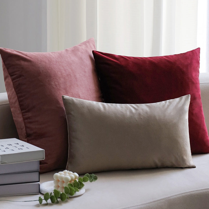 Set 3 Velvet Throw Pillows INSERTS INCLUDED 3 sizes 1 of 18\