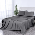 1000 Thread Count Egyptian Cotton Damask Stripe Sheet Set - Long-Lasting Quality, Durable, and Breathability for Premium Sleep