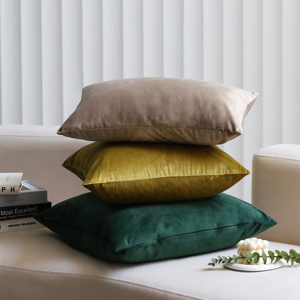 Set 3 Velvet Throw Pillows INSERTS INCLUDED 3 sizes 1 of 18\