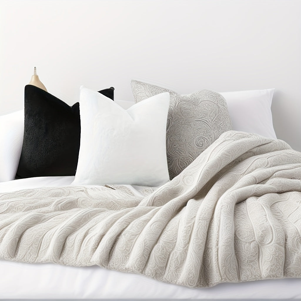 Set Of 2 Faux Fur Plush Throw Pillow Covers, Luxury Soft Fluffy Cozy Decorative Pillow Covers for Sofa, Couch, Living Room, Pillow Covers, Suitable for Bedroom Bedding, Home Decoration, Sofa Decoration, Camping, Outdoor And Other Multiple Scenarios